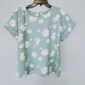 Melloday Spring Blooms Blouse